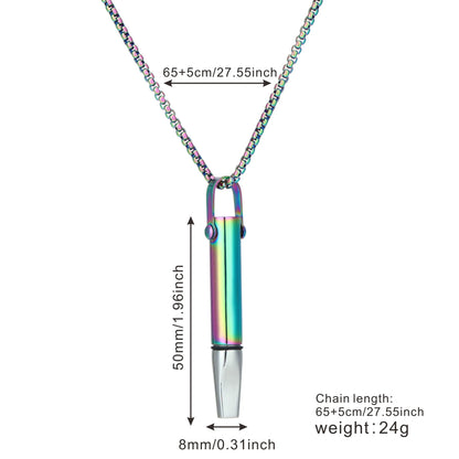 smart breathing necklace mesures