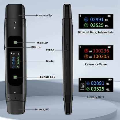 Smokers breathing support product Aerya